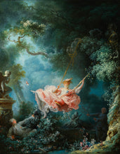 Carregar imagem no visualizador da galeria, The Swing Wallpaper Painting. Retro Vintage Wall Mural Print. Bedroom Wall Art. French Artist Jean-Honoré Fragonard. #6609