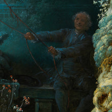 Carregar imagem no visualizador da galeria, The Swing Wallpaper Painting. Retro Vintage Wall Mural Print. Bedroom Wall Art. French Artist Jean-Honoré Fragonard. #6609