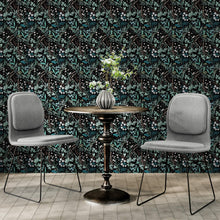 Carregar imagem no visualizador da galeria, Green Fern Floral Botanical Pattern Wallpaper. #6685