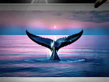 Load image into Gallery viewer, Whale Tail Wall Mural. Ocean Wallpaper. #6688
