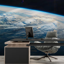 Load image into Gallery viewer, Earth Wallpaper Mural Design. Space Mural. #6694
