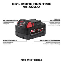 Carregar imagem no visualizador da galeria, Milwaukee 48-11-1852 M18™ REDLITHIUM™ XC 5.0Ah Extended Capacity Battery Pack (2 Piece)
