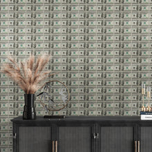 Carregar imagem no visualizador da galeria, 100 Dollar Bill Wallpaper Mural. Cash Money Wall Mural. #6713