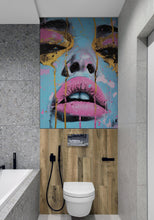 Load image into Gallery viewer, Glamour Girl Abstract Wall Mural Wallpaper. #6818