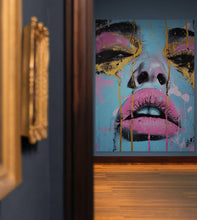 Load image into Gallery viewer, Glamour Girl Abstract Wall Mural Wallpaper. #6818