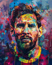 Carregar imagem no visualizador da galeria, Lionel Messi Art Wallpaper Mural. #6853