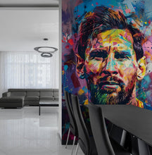 Carregar imagem no visualizador da galeria, Lionel Messi Art Wallpaper Mural. #6853