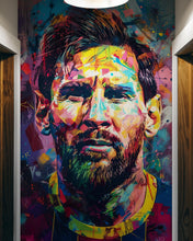 Carregar imagem no visualizador da galeria, Lionel Messi Art Wallpaper Mural. #6853