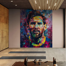Carregar imagem no visualizador da galeria, Lionel Messi Art Wallpaper Mural. #6853