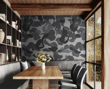 Load image into Gallery viewer, Bape Camo Wallpaper Mural. Green Camo Streetwear Hype Beast Aesthetics. #6662