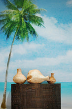 Carregar imagem no visualizador da galeria, Tropical Palm Tree Wall Mural – Beach Shore Painting. #6911