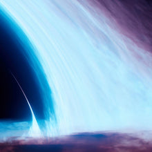 Load image into Gallery viewer, Black Hole Wall Mural – Interstellar Space Sci-Fi Wallpaper. #6919
