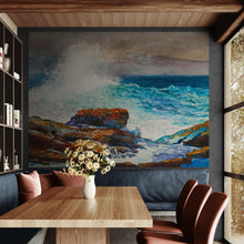 Carregar imagem no visualizador da galeria, Incoming Tide by Winslow Homer Wall Mural. #6946