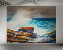 Carregar imagem no visualizador da galeria, Incoming Tide by Winslow Homer Wall Mural. #6946