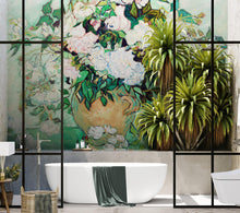 Carregar imagem no visualizador da galeria, Vincent Van Gogh White Flowers in Vase Wall Mural. #6960