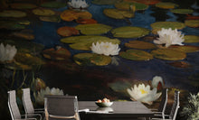 Carregar imagem no visualizador da galeria, Albert Edelfelt Water Lilies Painting Wallpaper Mural. #6963