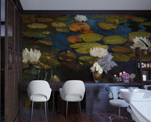 Carregar imagem no visualizador da galeria, Albert Edelfelt Water Lilies Painting Wallpaper Mural. #6963