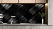 Carregar imagem no visualizador da galeria, Modern Black and White Polka Dot Peel and Stick Wall Mural. #6964
