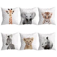 Carregar imagem no visualizador da galeria, Safari Baby Animals Cushion Covers