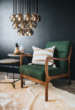 Carregar imagem no visualizador da galeria, 19 Lights - Boule De Cristal Round Clustre LED Cut Smoke Crystal Ceiling Chandelier