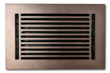 Cargar imagen en el visor de la galería, Cast Aluminum Linear Bar Vent Covers - Oil Rubbed Bronze