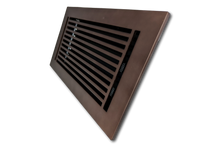 Cargar imagen en el visor de la galería, Cast Aluminum Linear Bar Vent Covers - Oil Rubbed Bronze