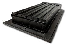 Cargar imagen en el visor de la galería, Cast Aluminum Linear Bar Vent Covers - Carbon Gray