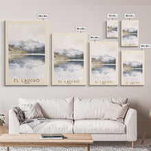 Load image into Gallery viewer, El Laucho, Chile Watercolor Print, Vacation Gift, Chile Wall Art, Beach Painting, Beach Decor, Large Wall Art, Wood Frame Art