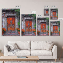 Load image into Gallery viewer, Change345 Colorful Indian Architecture Canvas Print, Traditional Art if India, Photography Print, Indian Wall Art, Living Room Decor