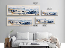 Load image into Gallery viewer, Big Sand, Scotland Watercolor Beach Print, Vacation Gift, Scotland Wall Art, Beach Painting, Beach Decor, Beach Painting