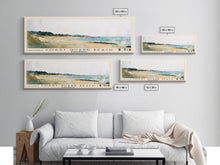 Load image into Gallery viewer, Coast Guard Beach, Massachusetts Watercolor Beach Print, Vacation Gift, Massachusetts Wall Art, Beach Painting, Beach Decor, Beach Painting