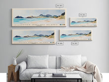 Load image into Gallery viewer, Coffee Bay, South Africa Watercolor Beach Print, Vacation Gift, South Africa Wall Art, Beach Painting, Beach Decor, Beach Painting