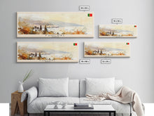 Carregar imagem no visualizador da galeria, Funchal Portugal Travel Print Wall Art, Panoramic City Art, Travel Art, Wall Decor, Vacation Gift, Framed Canvas Print Or Metal Art