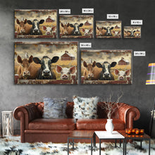 Carregar imagem no visualizador da galeria, Cute Farmhouse Animal Print, Window Art, Wall Art, Home Decor, Wall Decor, Cute Farmhouse Kitsch Living Room Art