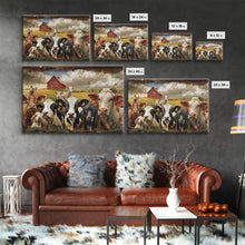 Carregar imagem no visualizador da galeria, Cute Farmhouse Animal Print, Window Art, Wall Art, Home Decor, Wall Decor, Cute Farmhouse Kitsch Living Room Art