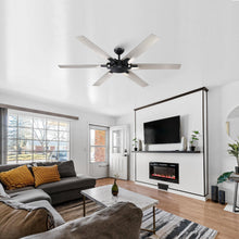 Carregar imagem no visualizador da galeria, 70" Madhya Industrial Ceiling Fan with Remote Control