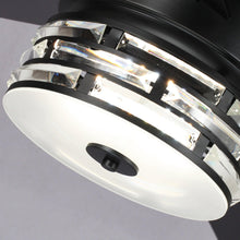 Carregar imagem no visualizador da galeria, 70" Modern DC Motor Downrod Mount Reversible Ceiling Fan with Lighting and Remote Control