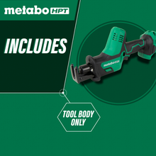 Carregar imagem no visualizador da galeria, Metabo HPT CR18DAQ4M 18V One Handed Reciprocating Saw