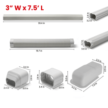 Load image into Gallery viewer, Decorative PVC Line Cover Kit