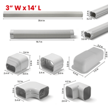 Load image into Gallery viewer, Decorative PVC Line Cover Kit