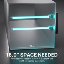 Load image into Gallery viewer, UV72P 72W UV Light Kit for HVAC Duct Cleaning, Direct plug-in (120V)