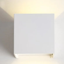 Load image into Gallery viewer, Black/White Outdoor Waterproof Aluminum Cube Shape LED Wall Lamp For Garden