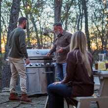 Carregar imagem no visualizador da galeria, 77352 | Full Stainless Propane Gas Grill with Free Rotisserie Kit