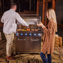 Carregar imagem no visualizador da galeria, 77352 | Full Stainless Propane Gas Grill with Free Rotisserie Kit