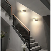 Load image into Gallery viewer, Black/White Outdoor/Indoor Alumunim LED Wall Light For Garden, Villa, Porch