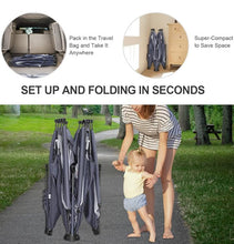 Carregar imagem no visualizador da galeria, Foldable Baby Gate Playpen, 71"x71"(35 sq. ft Space), Extra Large Playards for Toddler, Kids Activity Center for Home Travel