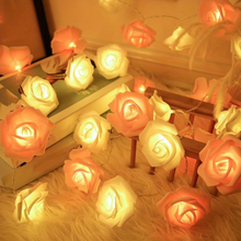 Carregar imagem no visualizador da galeria, Rose Flower Lights String