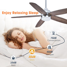 Carregar imagem no visualizador da galeria, 52" Dicken Farmhouse Downrod Mount Reversible Ceiling Fan with Lighting and Remote Control