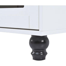 Carregar imagem no visualizador da galeria, 5-in-1 Entryway Bench with Shutter-shaped doors, Coat Rack, Cushion and 4 Sturdy Hooks, 47.2" Wide Hall Tree with Storage Bench for Hallway, Entryway, Living Room