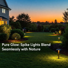 Carregar imagem no visualizador da galeria, 8-Inch Stake In Ground with NPT Thread for 12V Fixtures - 1/2" NPT Thread